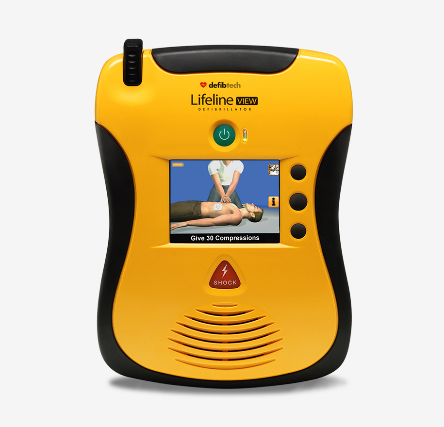 Defibtech Lifeline VIEW automated external defibrillator