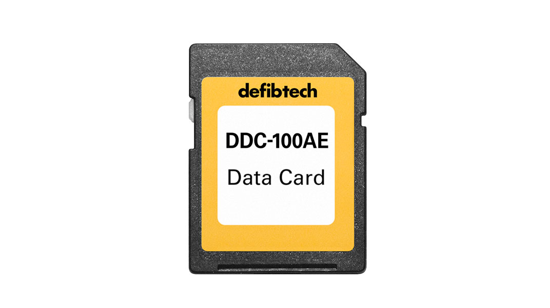Defibtech DDC-100AE audio-enabled data card product image