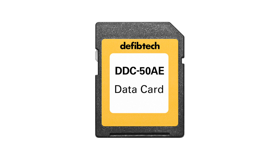 Defibtech DDC-50AE audio-enabled data card product image