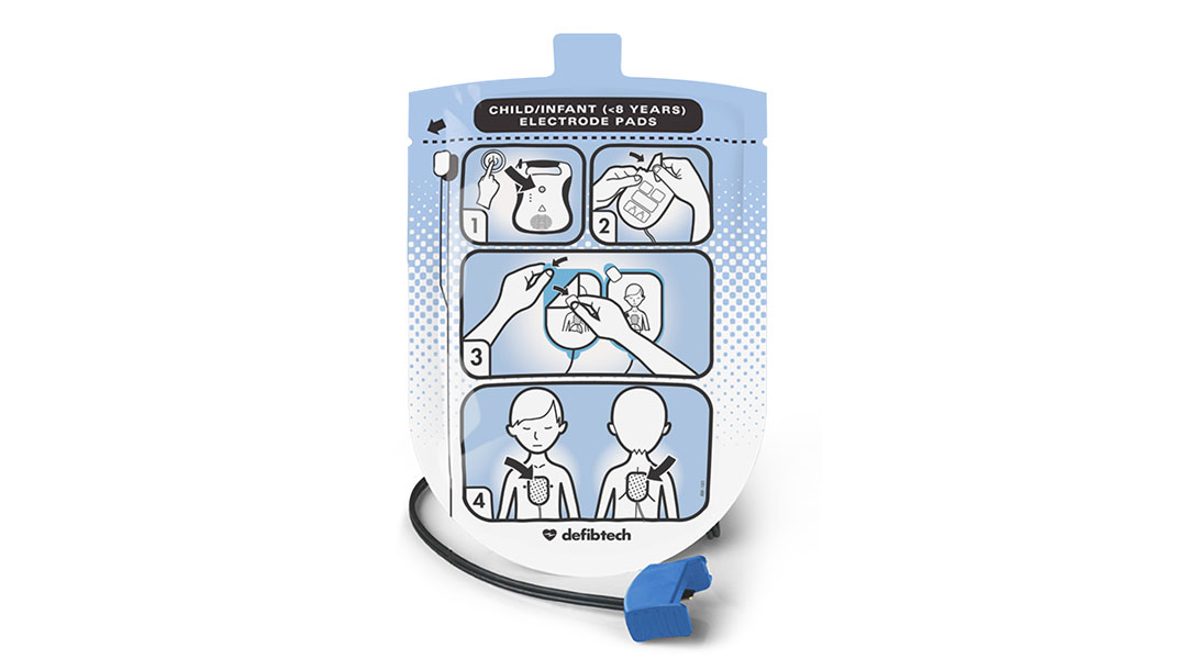 Defibtech DDP-200P infant and child AED pads product image