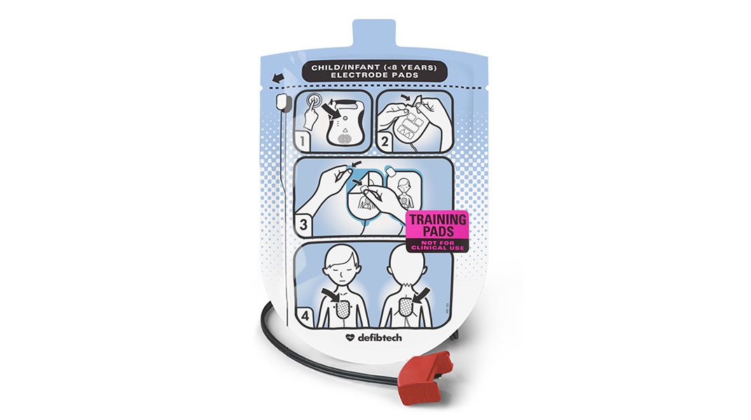 Defibtech DDP-201TR infant and child training pads product image